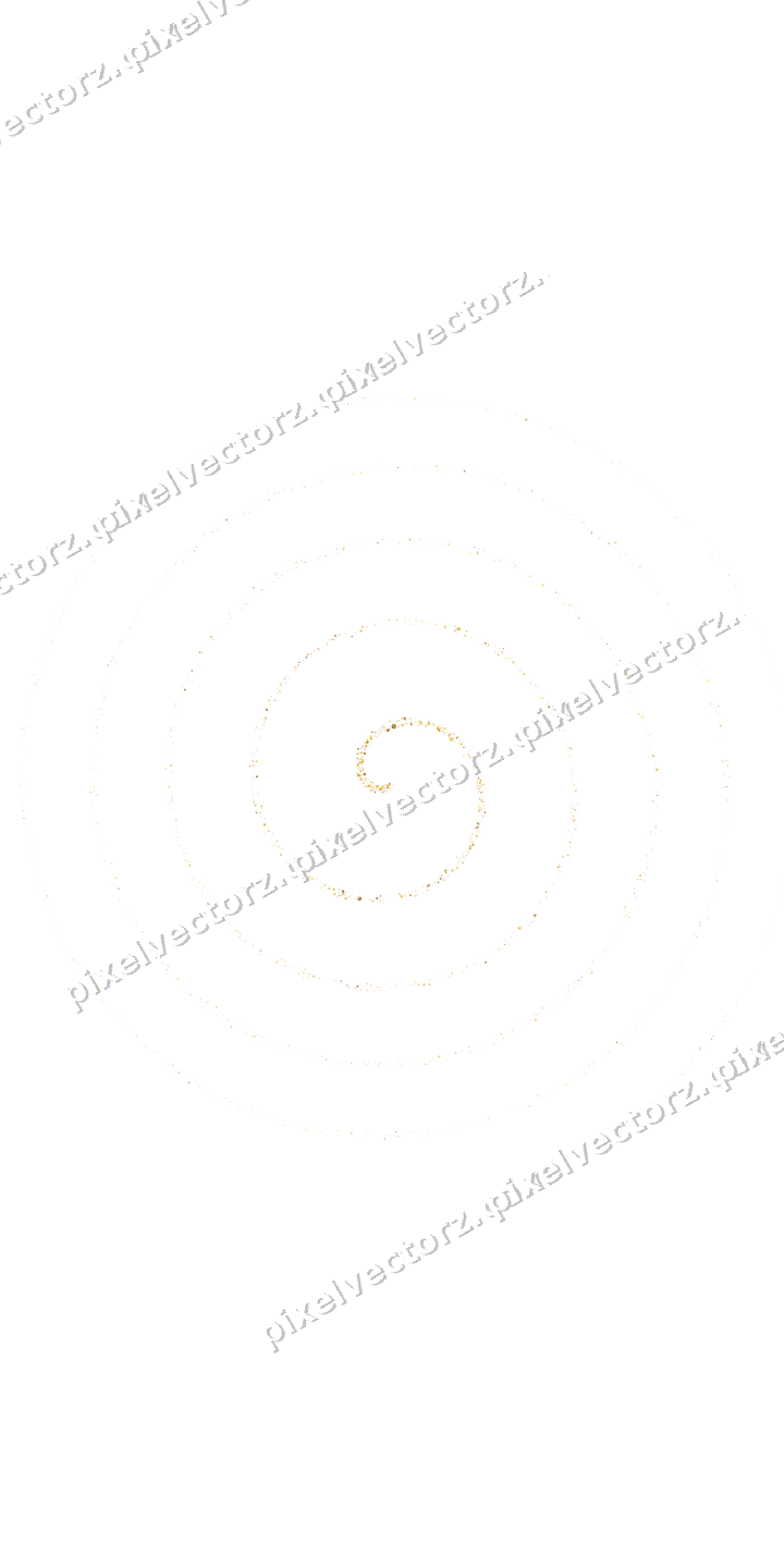 Nahtlose Glitzerspirale auf transparentem Grund