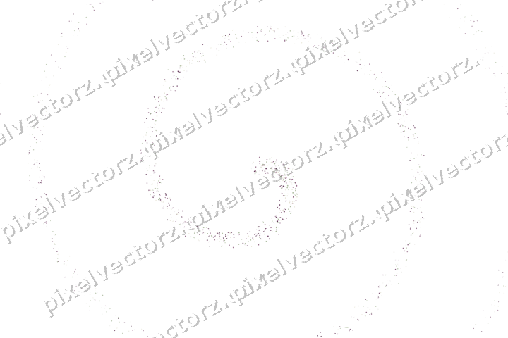 Nahtlose Glitzerspirale in Dunkelmagenta auf transparentem Grund