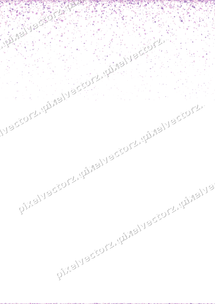 Nahtloser Glitzerregen aus Herzen und Tropfen auf transparentem Grund