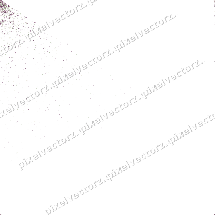 Nahtloser Glitzerfächer aus Sternen und Funken auf transparentem Grund