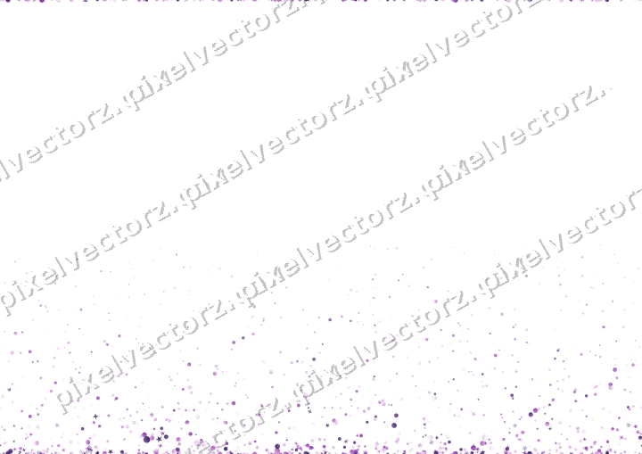 Nahtloser Glitzeraufstieg in Violett auf transparentem Grund