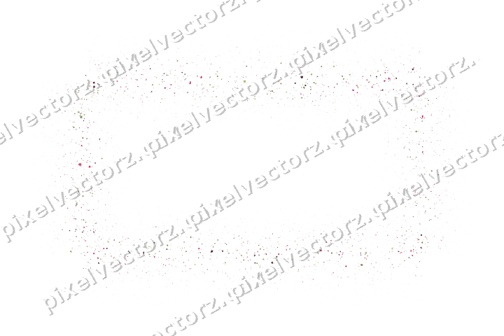 Nahtloser Glitzerrahmen in Limette und Rosa auf transparentem Grund