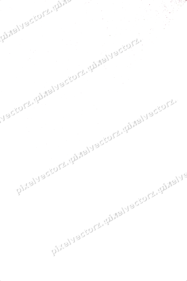 Nahtloser Glitzerfächer aus Herzen auf transparentem Grund