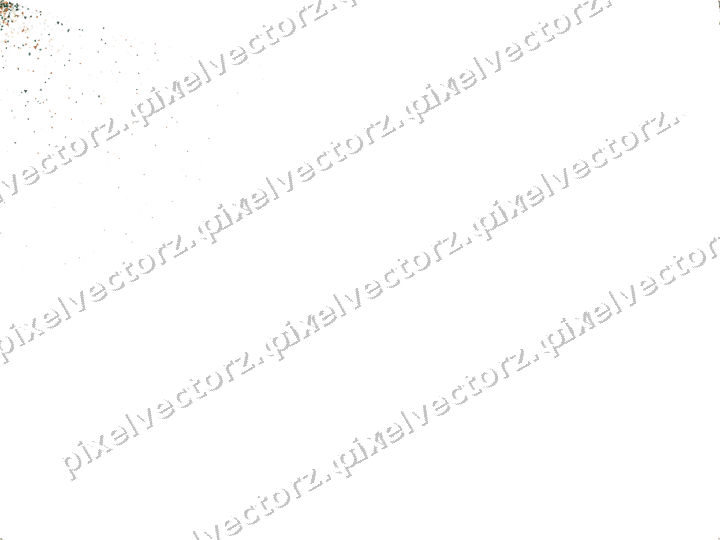 Nahtloser Glitzerfächer in Dunkelgrün auf transparentem Grund