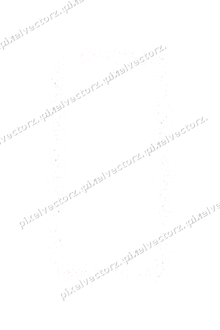 Nahtloser Glitzerrahmen in Blassrosa auf transparentem Grund