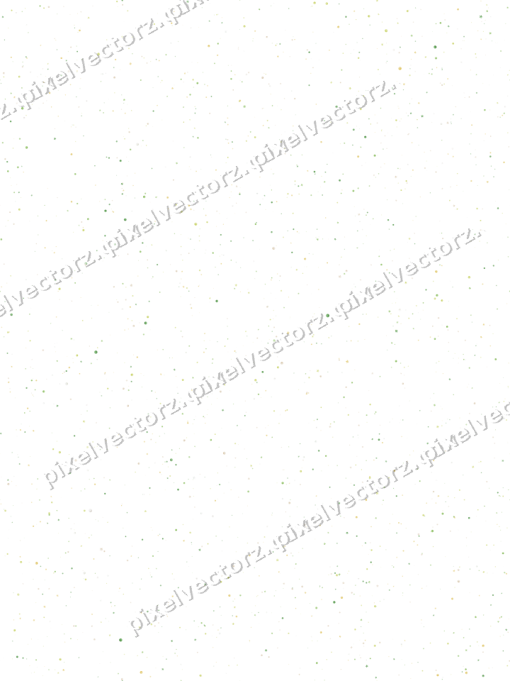 Nahtlose Glitzerstreuung in Limette und Gelb auf transparentem Grund