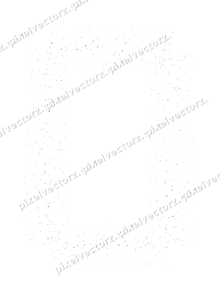 Nahtloser Glitzerrahmen aus Funken und Blüten auf transparentem Grund