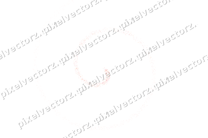 Nahtlose Glitzerspirale in Rot und Orange auf transparentem Grund