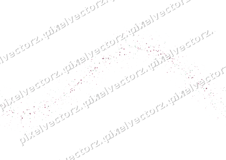 Nahtlose Glitzerwelle aus Sternen auf transparentem Grund