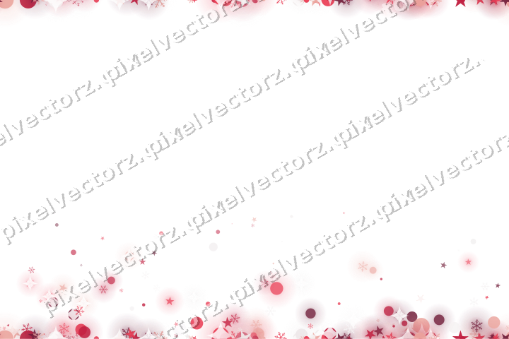 Nahtloser Glitzeraufstieg in Rosa und Rot auf transparentem Grund