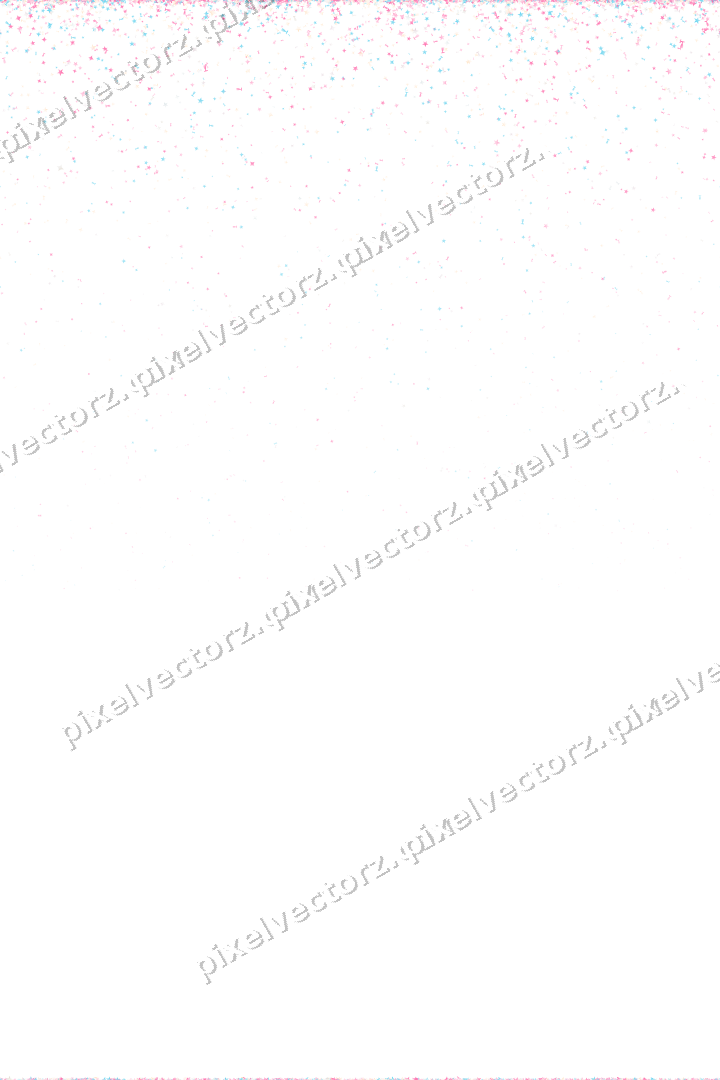 Nahtloser Glitzerregen aus Sternen und Funken auf transparentem Grund