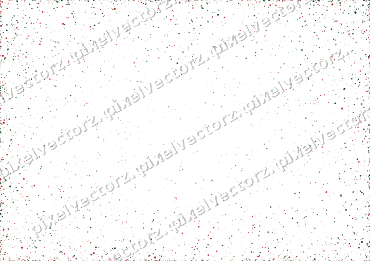 Nahtlose Glitzervignette aus Punkten auf transparentem Grund