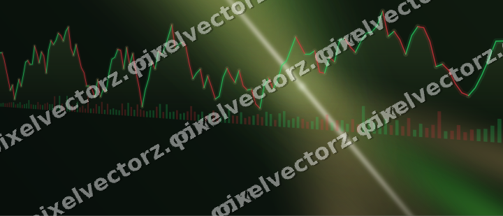 Leuchtender Neon Diagramm Hintergrund in Limette und Gelb
