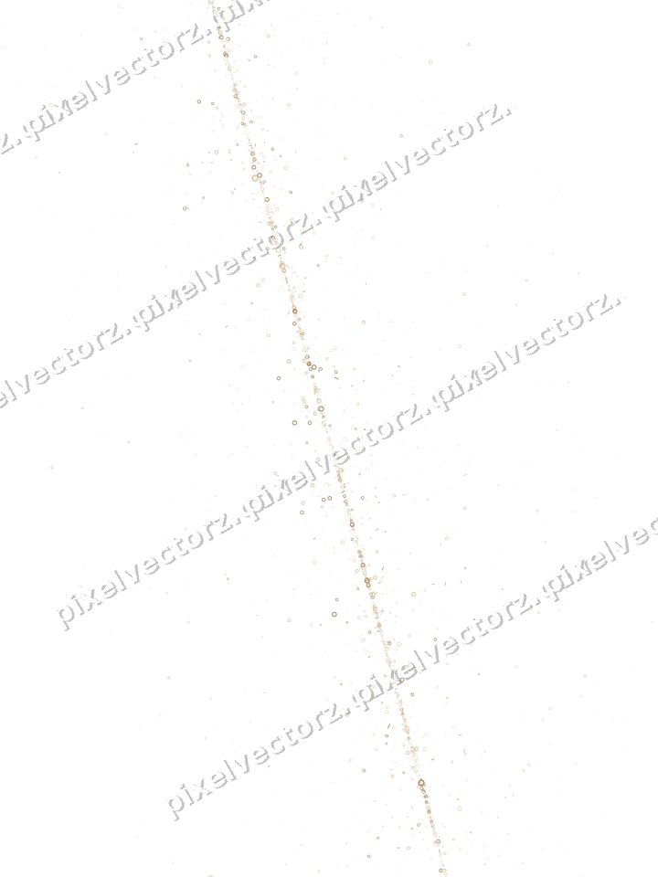 Nahtloses Glitzerband aus Ringen und Splittern auf transparentem Grund