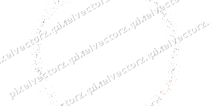Nahtloser Glitzerkranz aus Tropfen auf transparentem Grund