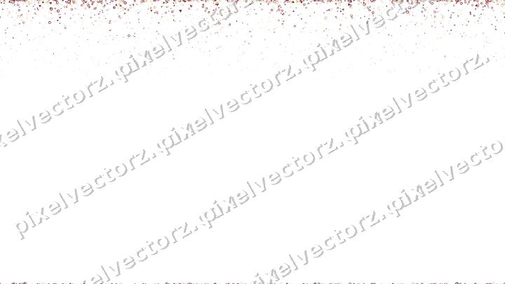 Nahtloser Glitzerregen in Dunkelrosa und Rot auf transparentem Grund
