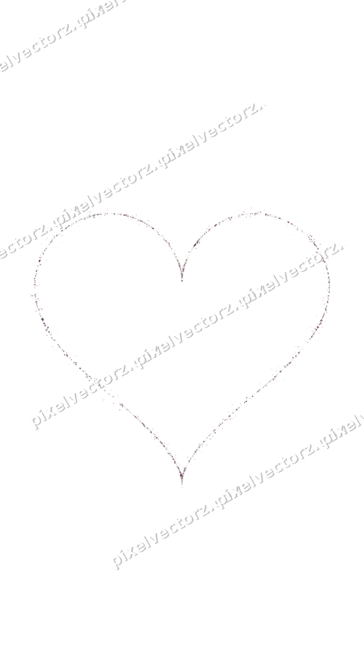 Nahtloses Glitzerherz aus Sternen auf transparentem Grund