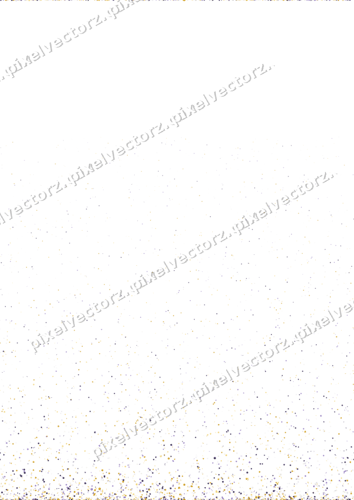 Nahtloser Glitzeraufstieg in Bernstein auf transparentem Grund