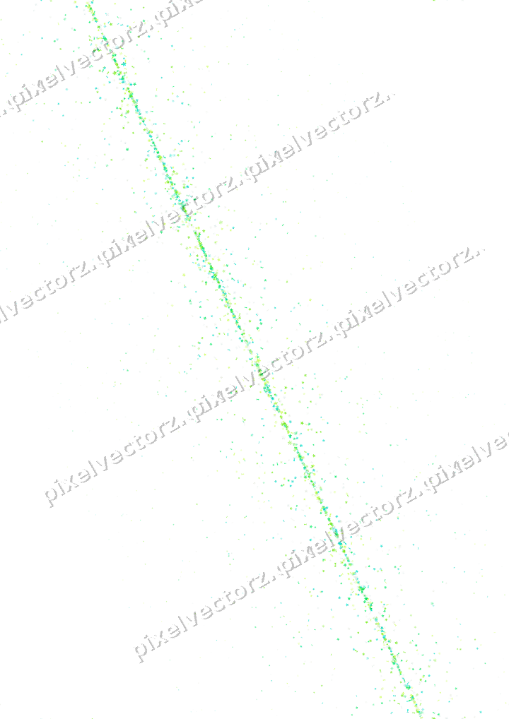 Nahtloses Glitzerband in Grün und Limette auf transparentem Grund