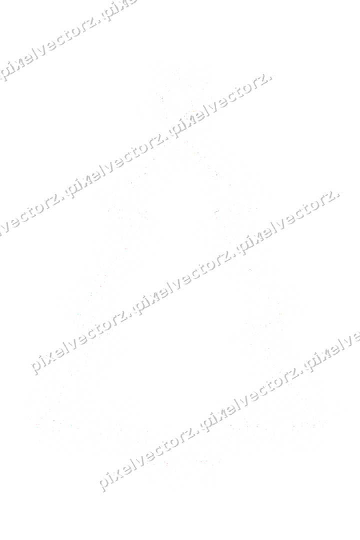 Nahtloser Glitzer-Weihnachtsbaum in Rosa auf transparentem Grund