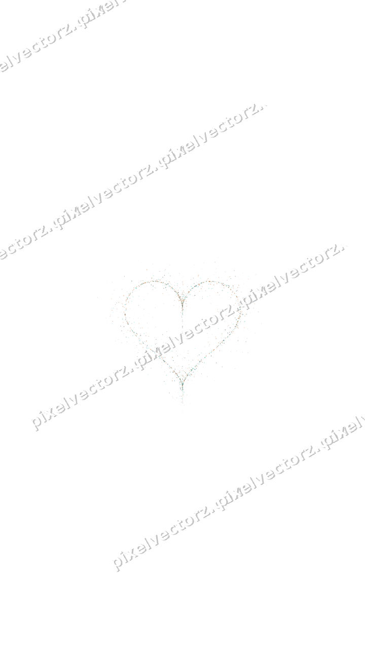 Nahtloses Glitzerherz aus Sternen und Blüten auf transparentem Grund