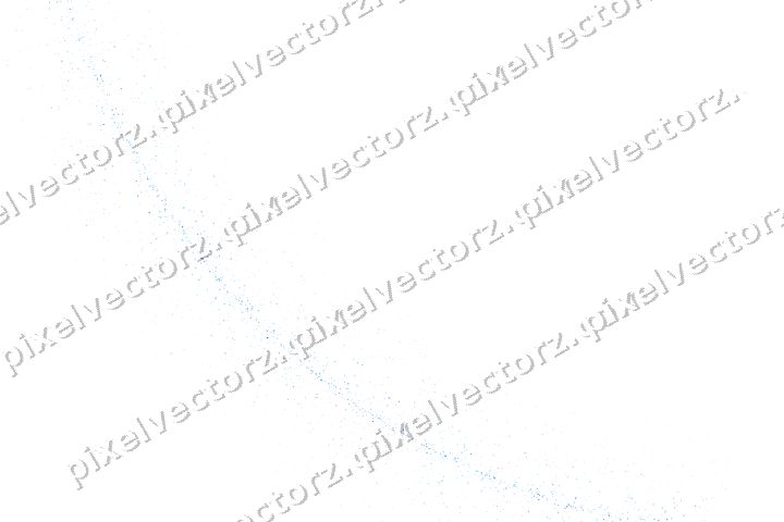 Nahtloser Glitzerbogen aus Funken in Türkis auf transparentem Grund