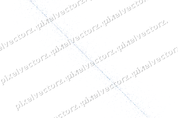 Nahtloses Glitzerband aus Sternen in Blau auf transparentem Grund