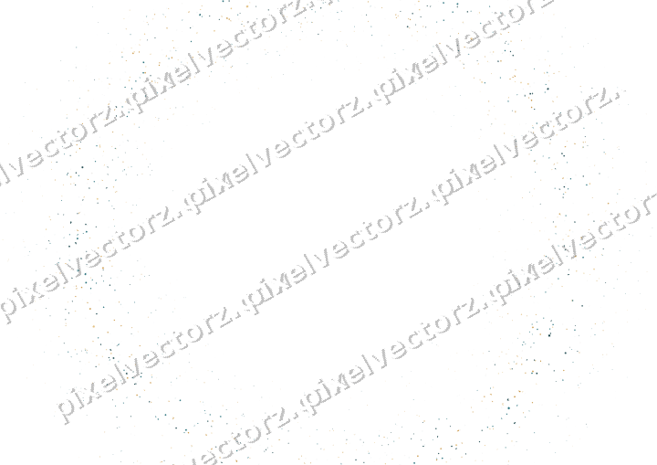 Nahtloser Glitzerkranz in Bernstein auf transparentem Grund