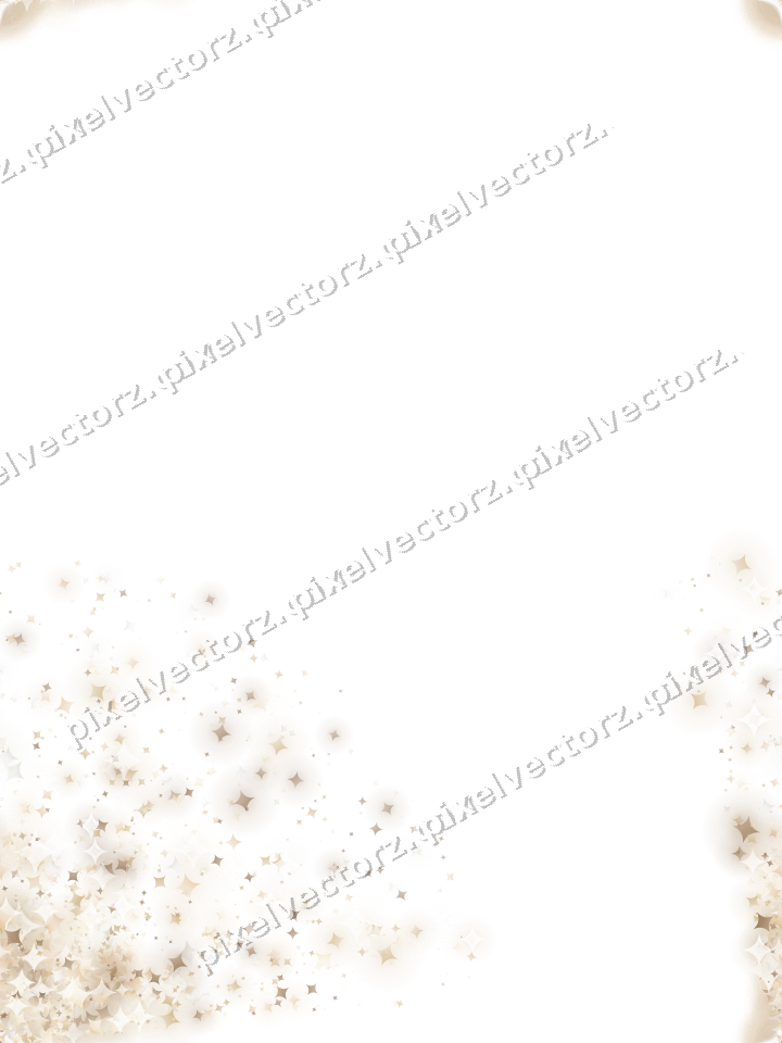 Nahtloser Glitzerfächer aus Funken auf transparentem Grund