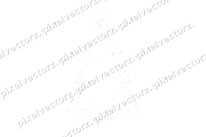 Nahtloser Glitzer-Weihnachtsbaum aus Sternen auf transparentem Grund