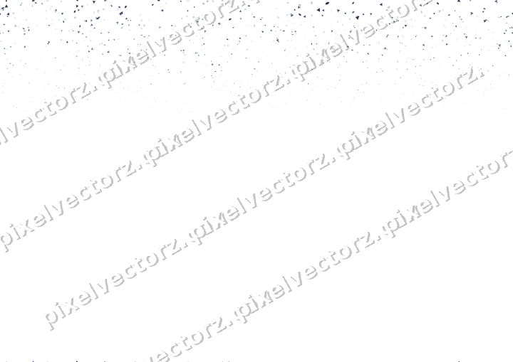 Nahtloser Glitzerregen in Dunkelblau und Weiß auf transparentem Grund