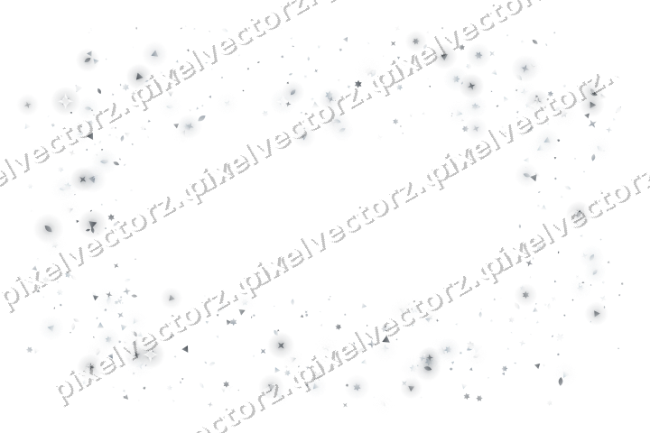 Nahtloser Glitzerrahmen in Blassblau auf transparentem Grund