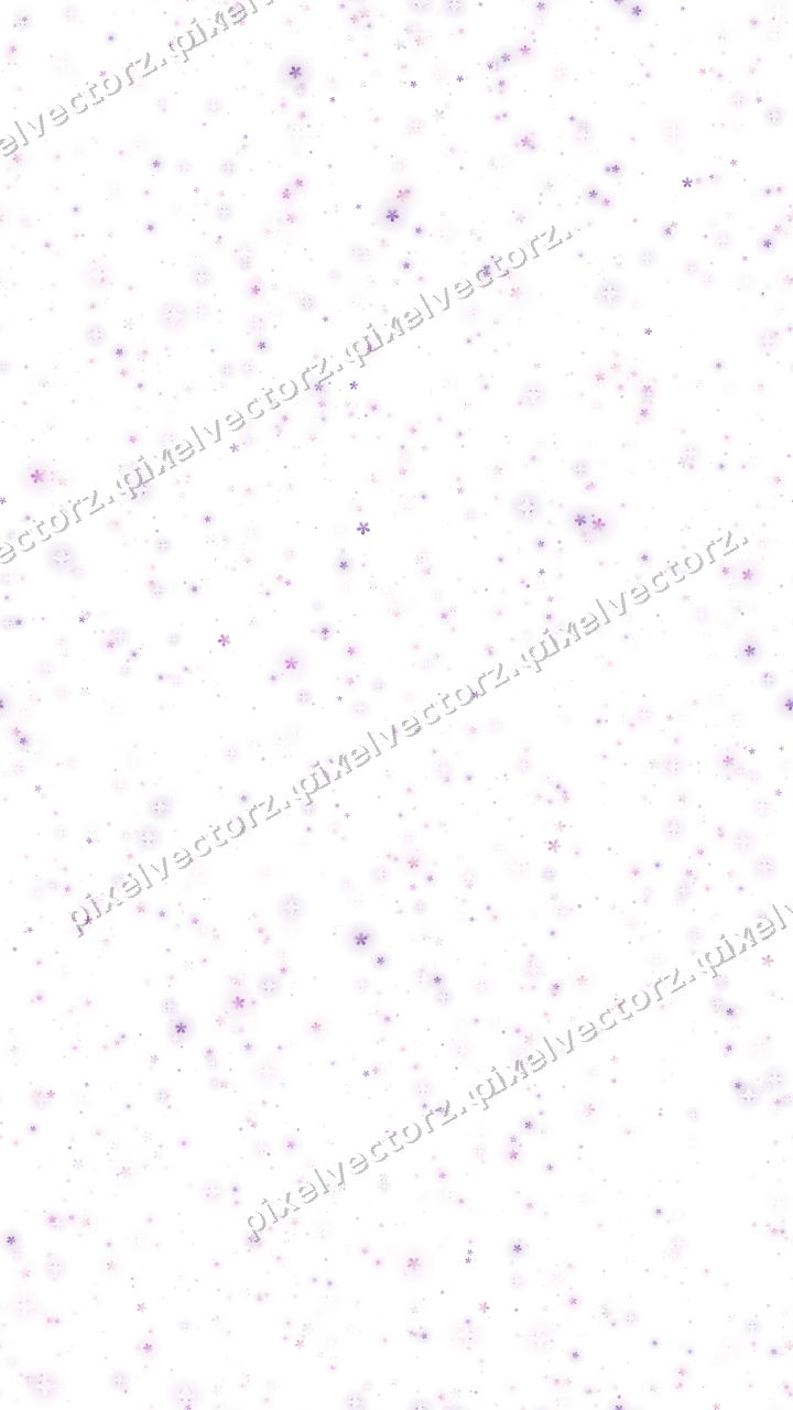 Nahtlose Glitzerstreuung aus Blüten in Magenta auf transparentem Grund