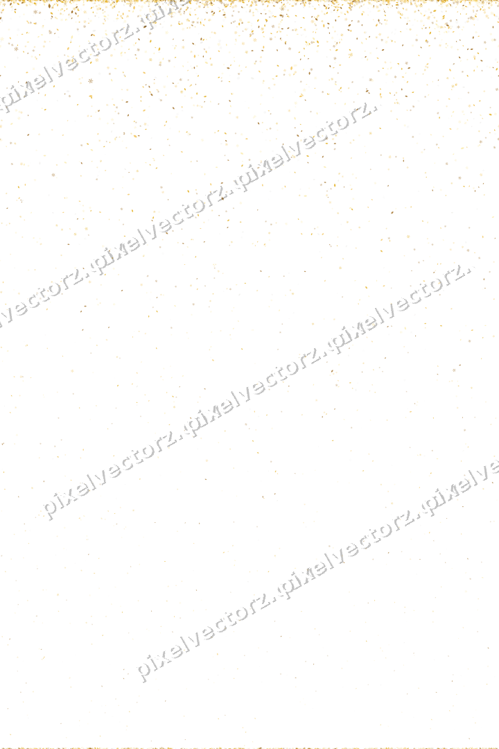 Nahtloser Glitzerregen auf transparentem Grund
