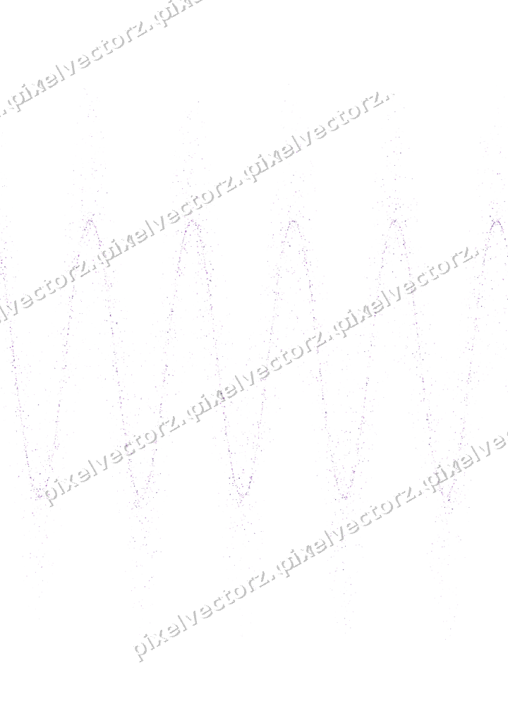 Nahtlose Glitzerwelle in Violett auf transparentem Grund