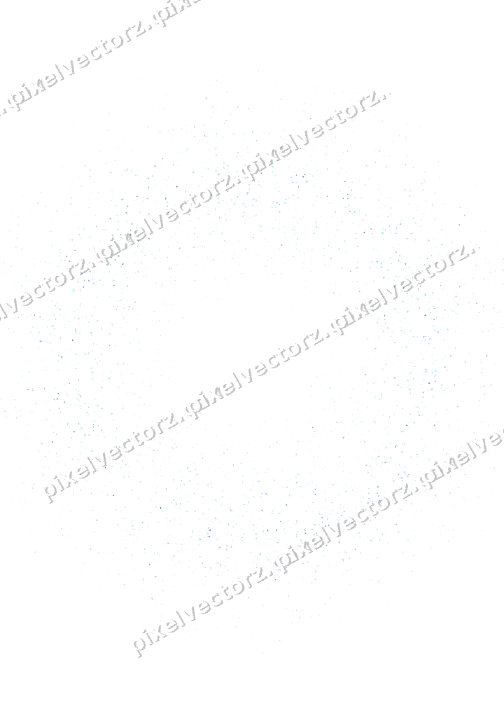 Nahtloser Glitzerkranz in Türkis und Blau auf transparentem Grund