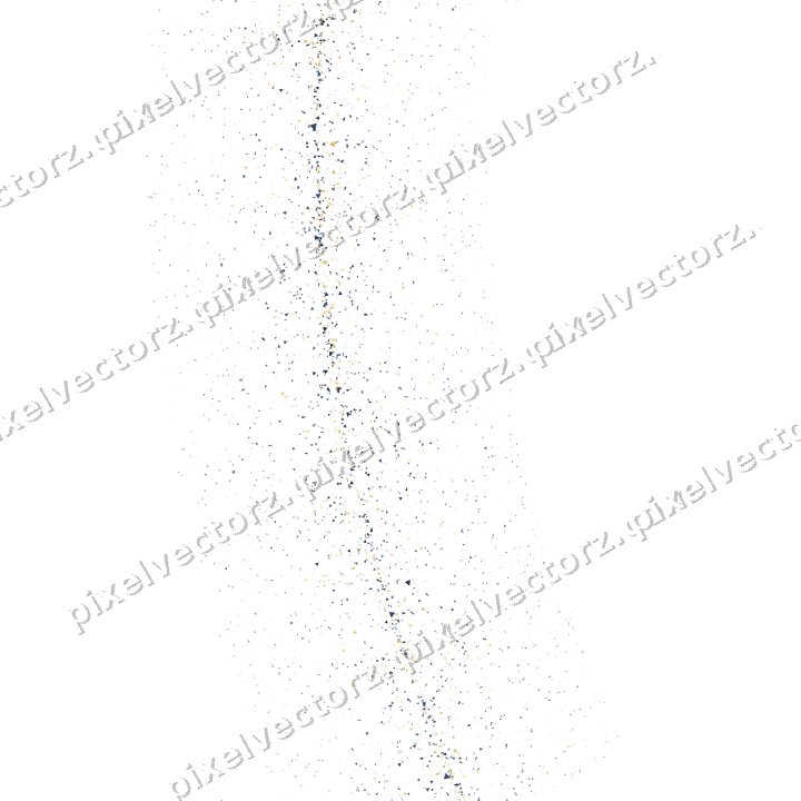 Nahtloser Glitzerbogen in Dunkelblau auf transparentem Grund