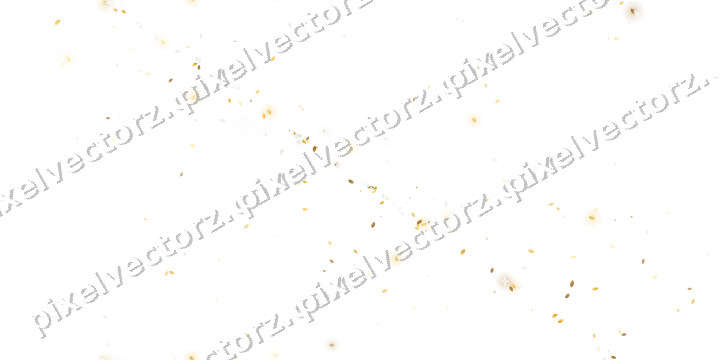 Nahtloses Glitzerband aus Tropfen auf transparentem Grund
