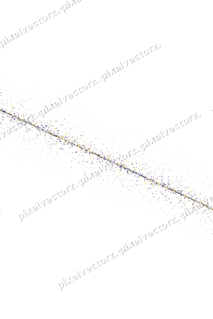 Nahtloses Glitzerband in Dunkelblau auf transparentem Grund