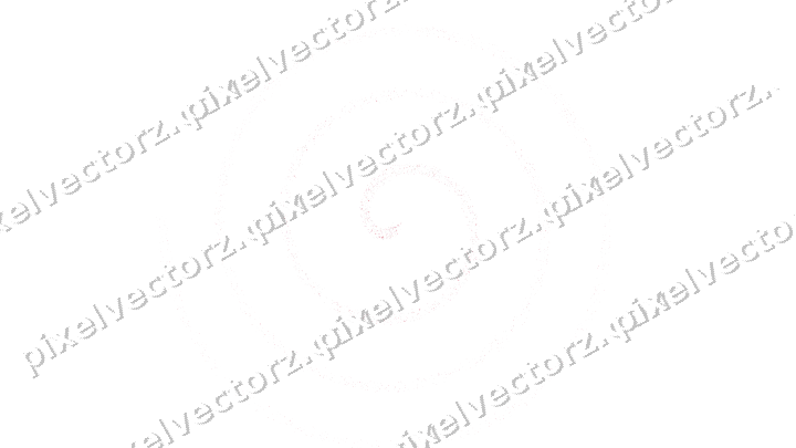 Nahtlose Glitzerspirale aus Funken und Punkten auf transparentem Grund