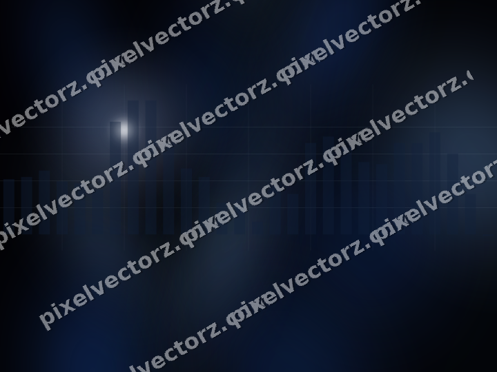 Leuchtender Neon Diagramm Hintergrund in Blau