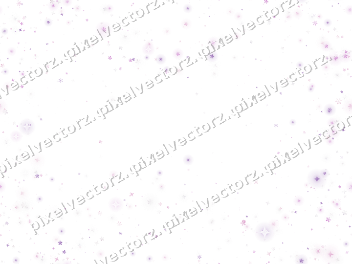 Nahtloser Glitzerkranz aus Sternen und Funken auf transparentem Grund