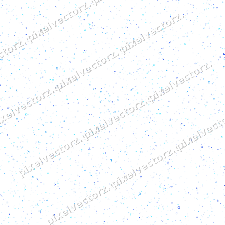 Nahtlose Glitzerstreuung in Türkis und Blau auf transparentem Grund