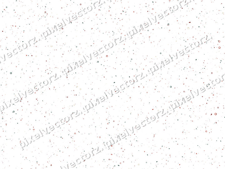 Nahtlose Glitzerstreuung in Dunkelrot auf transparentem Grund