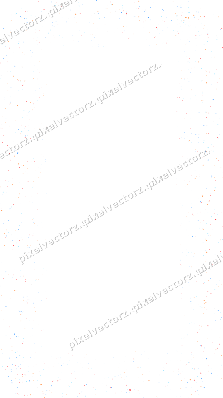 Nahtloser Glitzerrahmen aus Sternen und Blüten auf transparentem Grund