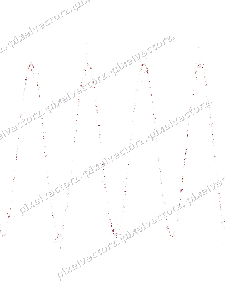 Nahtlose Glitzerwelle in Dunkelrosa und Rot auf transparentem Grund