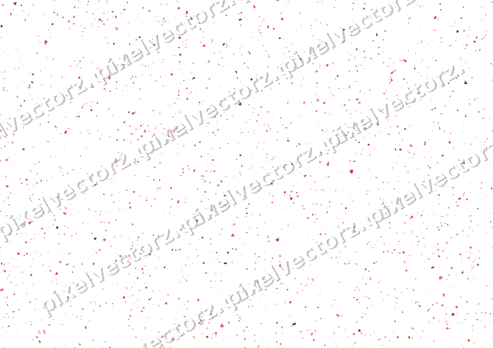 Nahtlose Glitzerstreuung in Rosa und Rot auf transparentem Grund