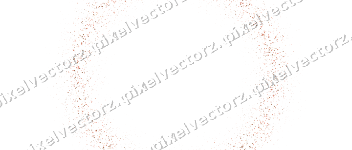 Nahtloser Glitzerkranz aus Sternen und Funken auf transparentem Grund
