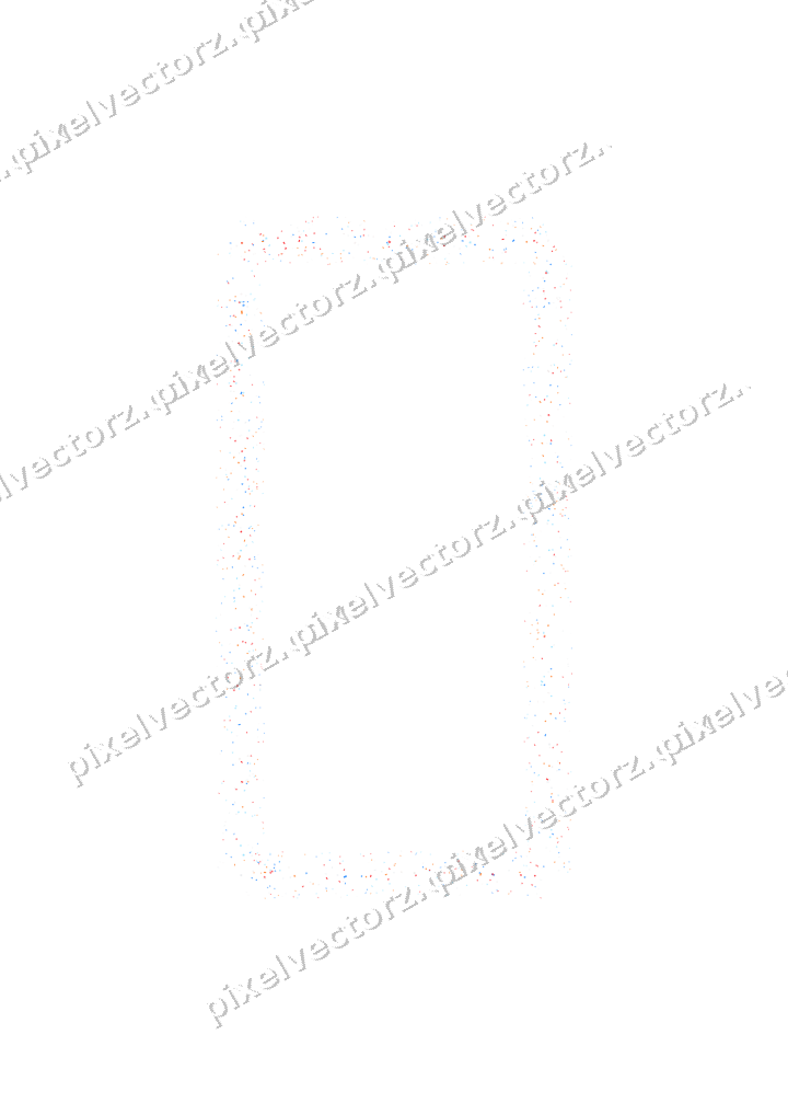 Nahtloser Glitzerrahmen aus Sternen und Blüten auf transparentem Grund