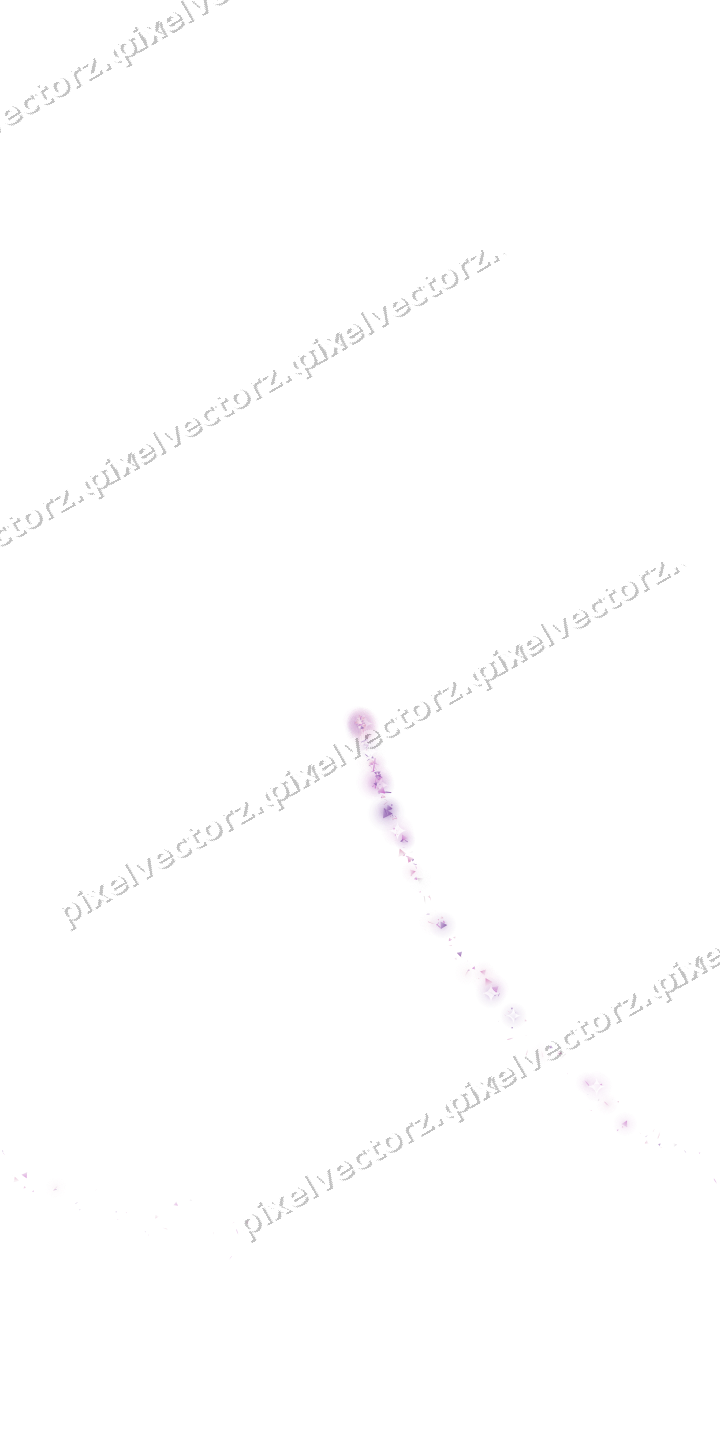 Nahtloser Sternenschweif in Magenta auf transparentem Grund